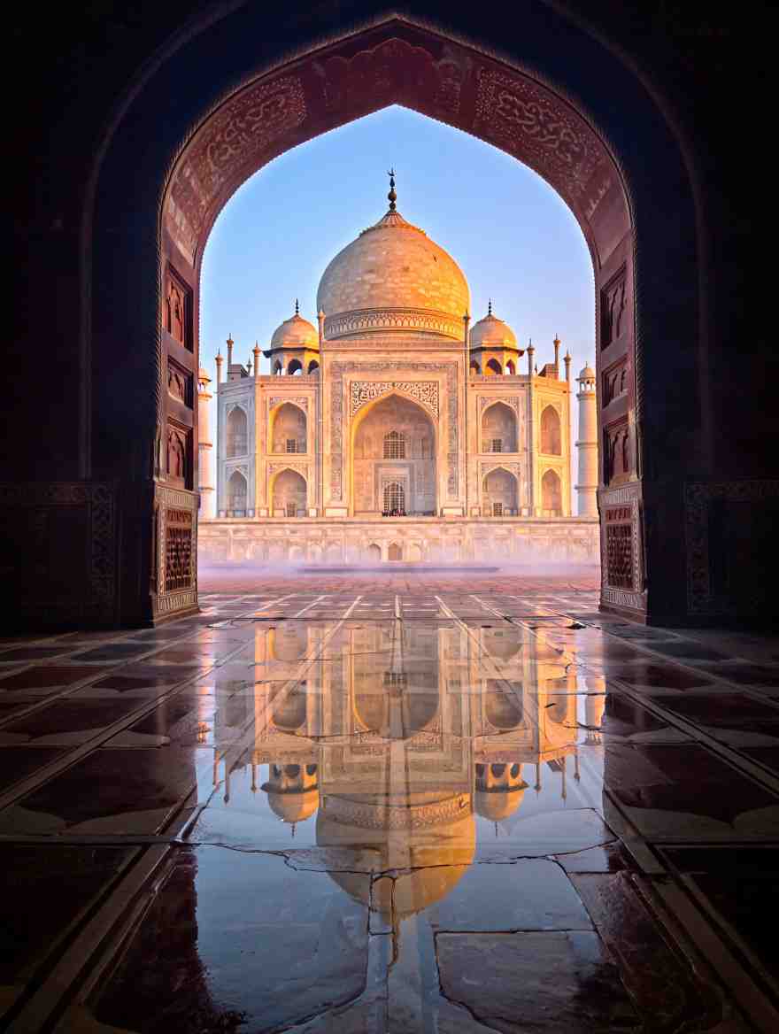 Taj Mahal Tour View